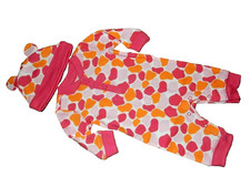 9B NWT NB {NEWBORN} GYMBOREE JOLLY GIRAFFE Beanie HAT Romper Pants outfit Set