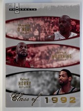 2007-08 Fleer Hot Prospects - Class Of 1992 O’Neal, Mourning, Horry /1992
