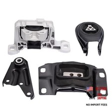 Engine Motor and Transmission Mount Kit Compatible with 2010 2010-2013 Mazda3
