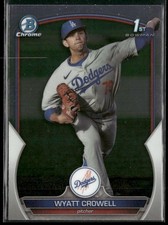 2023 Bowman Draft #BDC-63 Wyatt Crowell Chrome