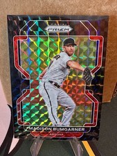 2022 Panini Prizm Madison Bumgarner Black Finite Prizm 1/1 Giants Diamondbacks