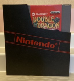 NES Double Dragon Game Cartridge With Sleeve Untested