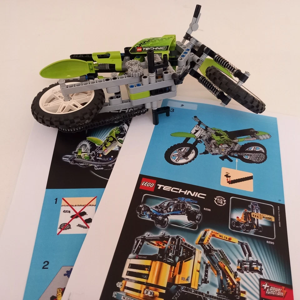 LEGO Technic 8291 Dirt Bike, photo 3 sur 3