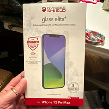 invisibleSHIELD Glass Elite Clear Screen Protector iPhone 12 Pro Max