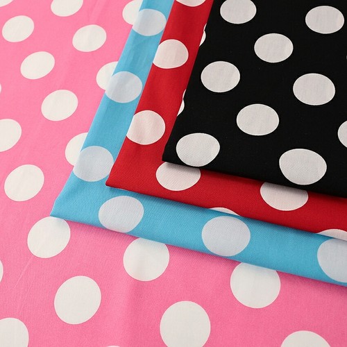 Tessuto a pois largo (venduto per 50 cm) - Foto 10 di 11