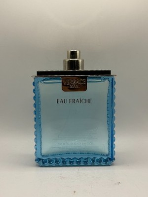 Versace Man Eau Fraiche EDT 3.4 oz 100 ml Unbox No Cap See Picture