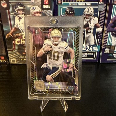 Topps 2025 Bowman University Chrome Haynes King Georgia Tech #142 /25