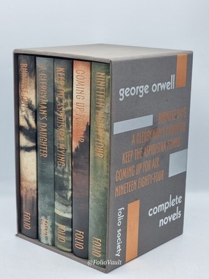 The Complete Novels by George Orwell (5v.) - Folio Society - 2001 1st ed. - VGC