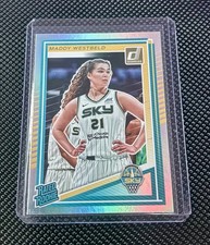 2025 Panini Donruss WNBA #98 Maddy Westbeld Rated Rookie Silver Holo 