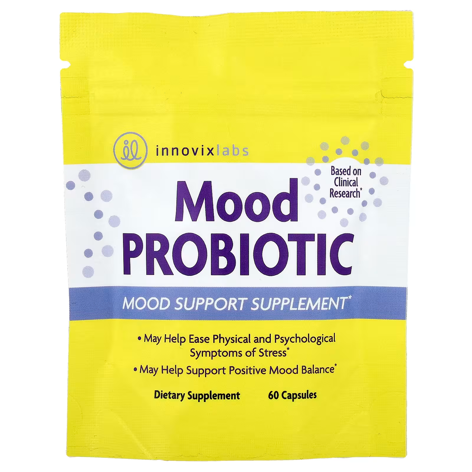iHerb UK - Innovixlabs , Mood Probiotic, 60 Capsules - Image 2