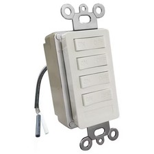 X10 PRO 4-Button Keypad Plus Transmitter Base Kit XPT4-W-NS 