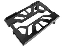 Ventilated Computer Tower Stand, PC Tower Stand with 4 Locking Caster Wheels