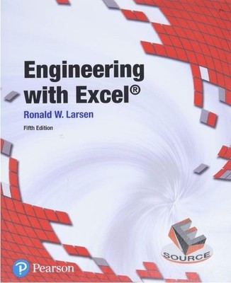 Engineering with Excel by Ronald Larsen (2017, Trade Paperback)