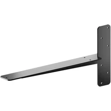 21 In. L Black Steel Heavy Duty Floating Granite Bracket (1-Pack)