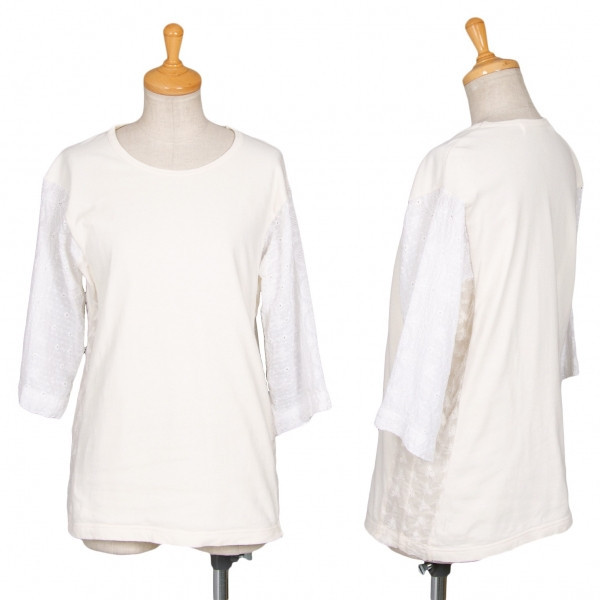 JUNYA WATANABE COMME des GARCONS Half Sleeve Shirt Size S-M JUNYA WATANABE COMME des GARCONS Half Sleeve Shirt Size S-M