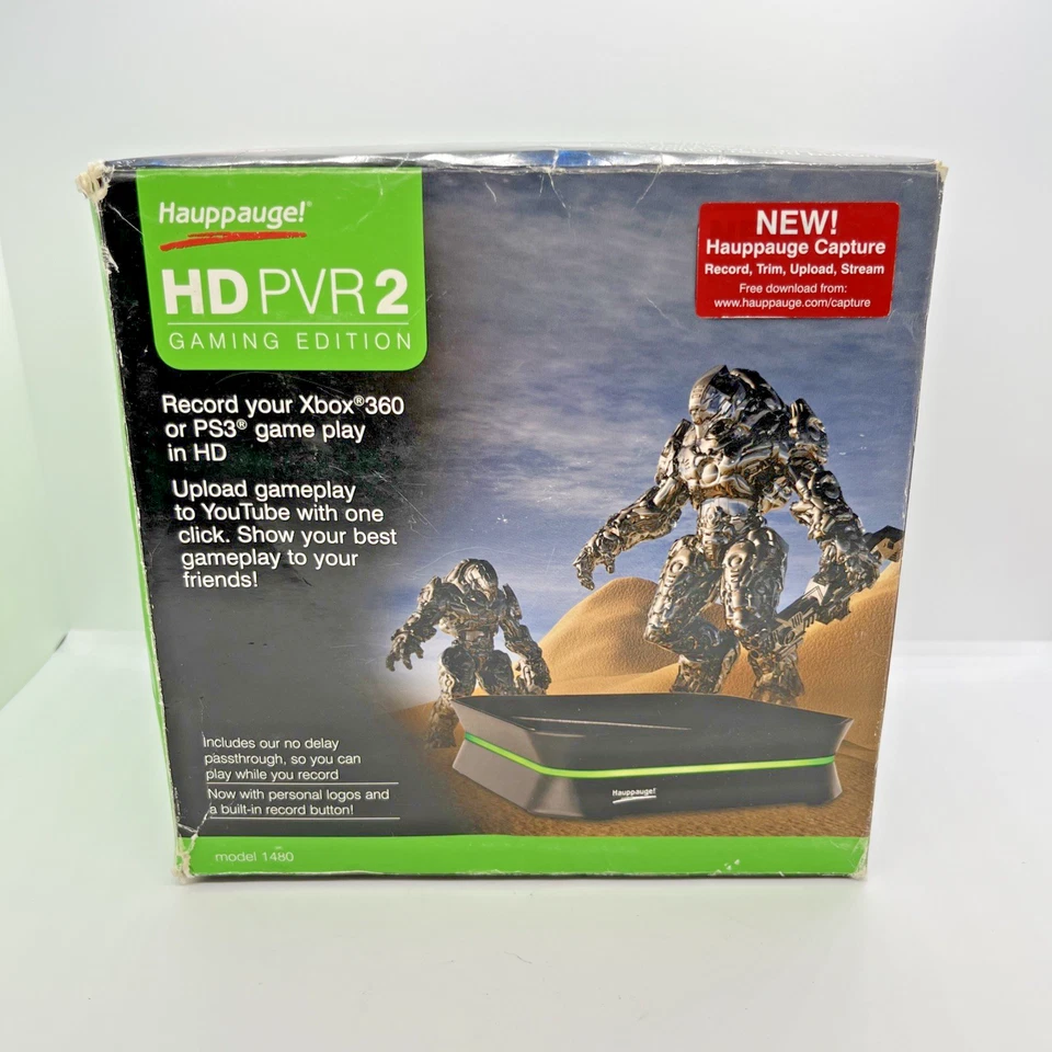 Hauppauge HD PVR 2 Gaming Edition Model 1480 - Open Box, Aufnahmegerät