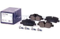 Tomex Brakes BremsbeläGe Bremsbelegsatz Hinten Passend FüR Mini Mini