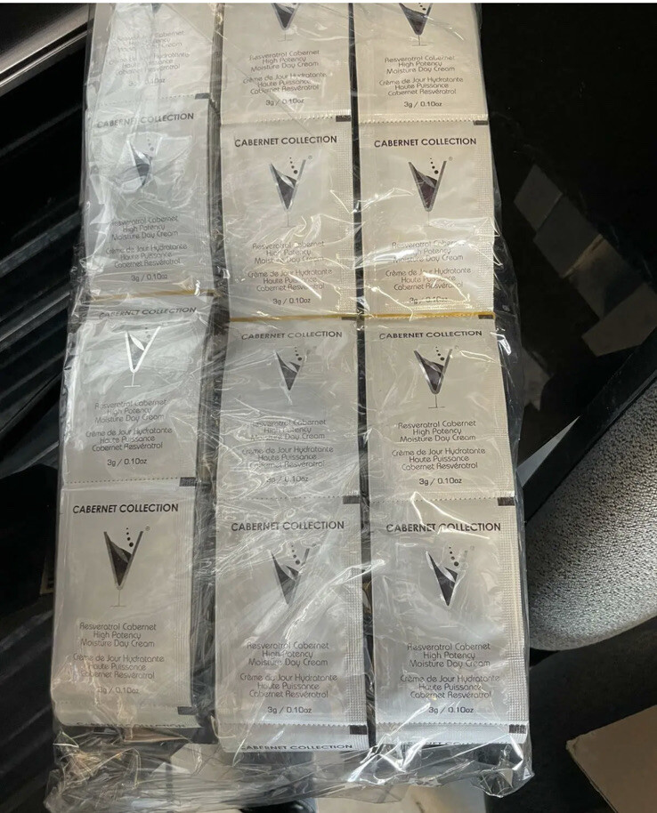 vine vera resveratrol moisture day cream Sample.10 oz /ea