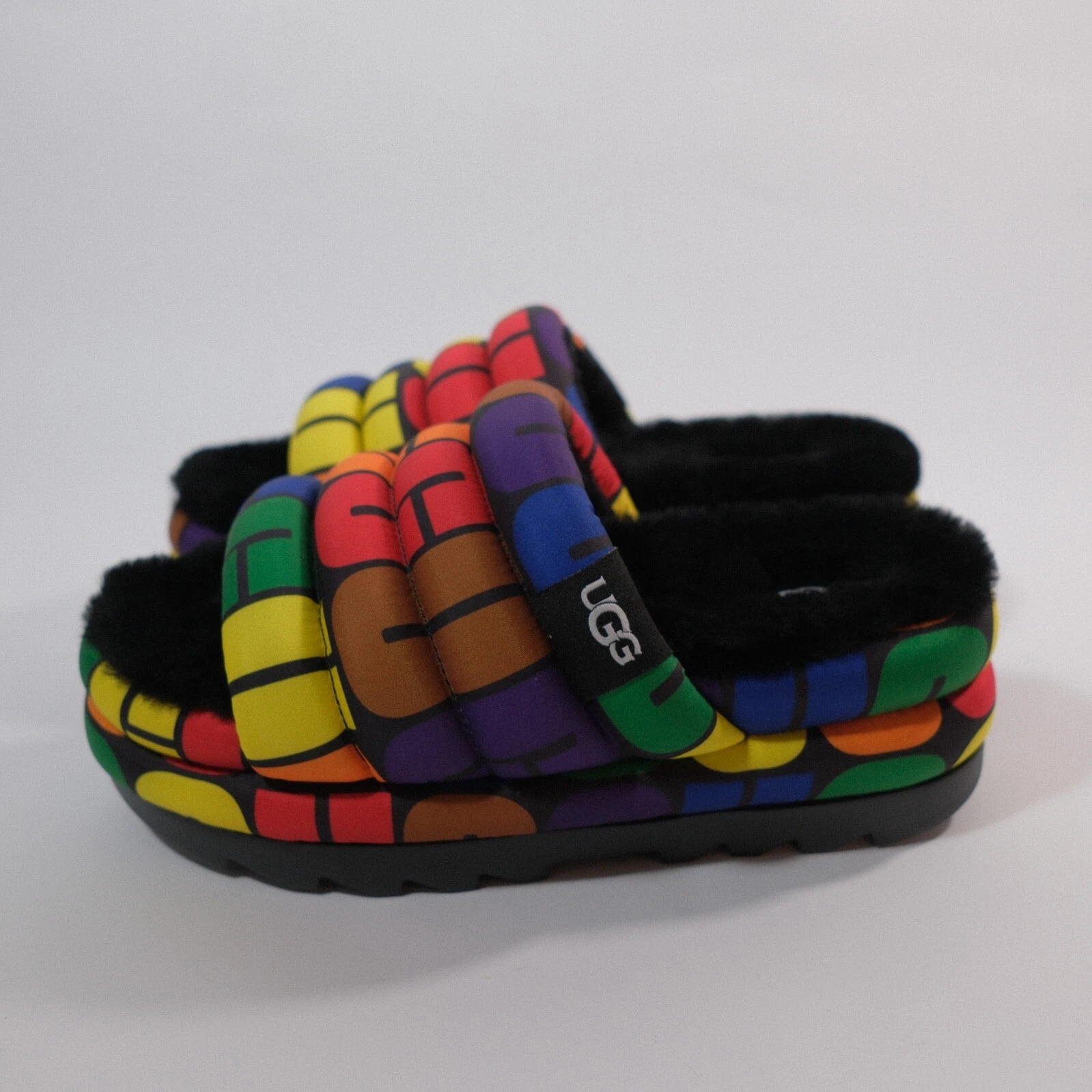 Sandali da donna UGG Pride Slide 1127076 taglia 7 NUOVI!