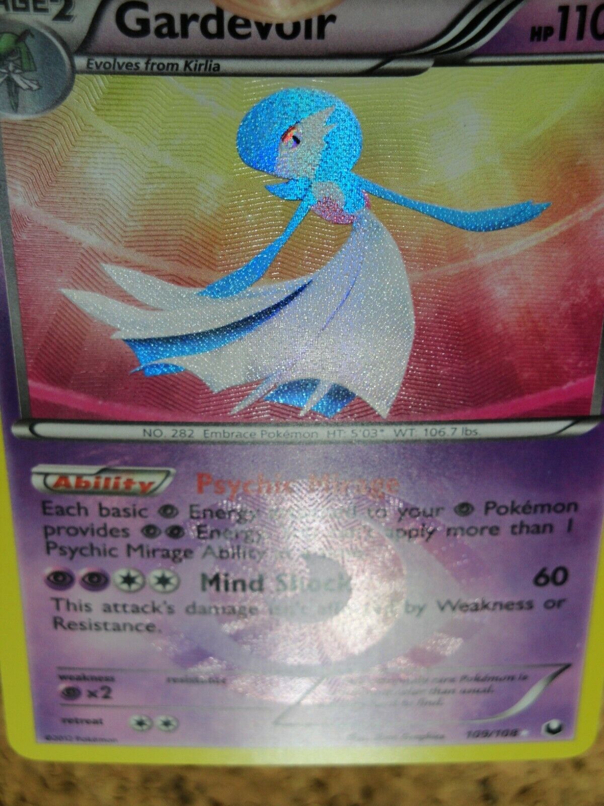 Mavin  Gardevoir Stamped Holo / Shiny Pokemon TCG Card EX Power Keepers  9/108 NEAR MINT