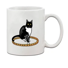 Tuxedo Cat Ceramic Coffee Tea Mug Cup 11 Oz