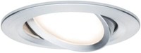 Paulmann Ebl Set Nova Coin 3-Stepdim Rd Schw Led 1X6,5W 2700K 230V Alu Ged/Alu