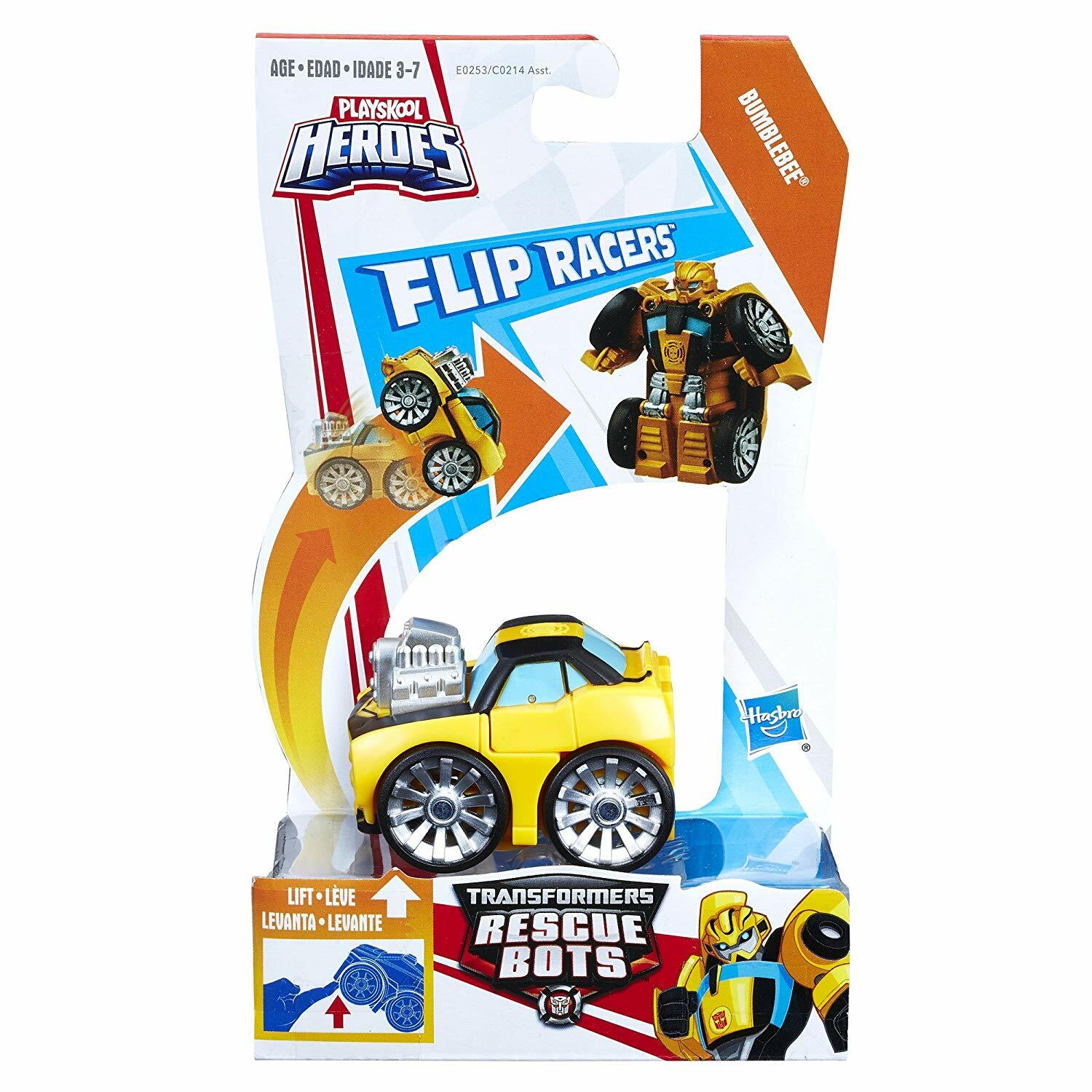 playskool transformers flip racers