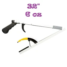 32" Magnetic Foldable/Collapsible Ergonomic Aluminum Grabber Reacher Serrated