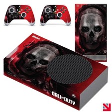 COD GHOST XBOX SERIES S Skin Decal Vinyl Console Wrap