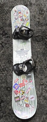 155cm Snowboard White Elephant Directional Series Fusion mit White Rock Bag