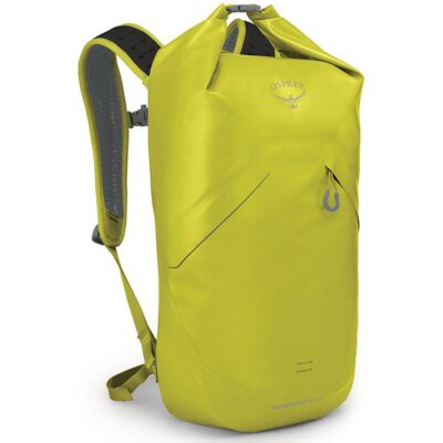 Osprey Transporter Roll Top Backpack, waterproof, 25L, yellow