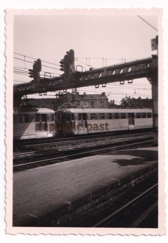 Foto Stadt Versailles Métro Paris Zug Bahn Bahnhof um 1940 - Bild 1 von 2