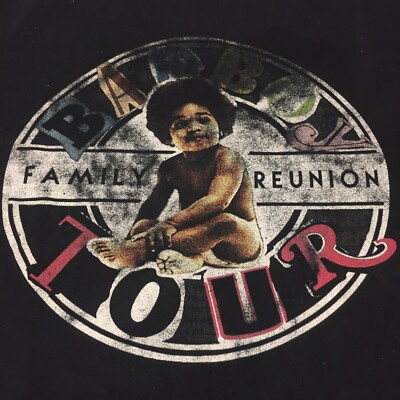 Bad Boy Family Reunion Tour Tシャツ L The Bad Boy Family Reunion Tour Large Black T-shirt Puff Daddy
