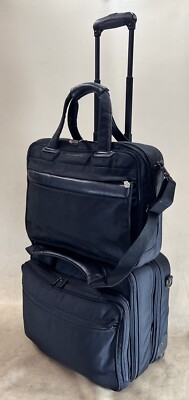 【激レア】ANDIAMO キャスターバッグ BRAVO 20inch Andiamo Black Carry On 17” Bravo Exp Briefcase & 16” Wheeled