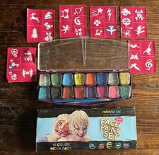 Colorful Art Co. Kid  s FACE Paint Set 16 Colors