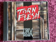 Torn Flesh - Crux Of The Mosh -1989- CD - Pure Metal Label Rare Christian Metal 