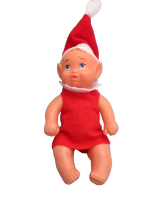Vintage Baby Elfe Pixie Christbaumschmuck