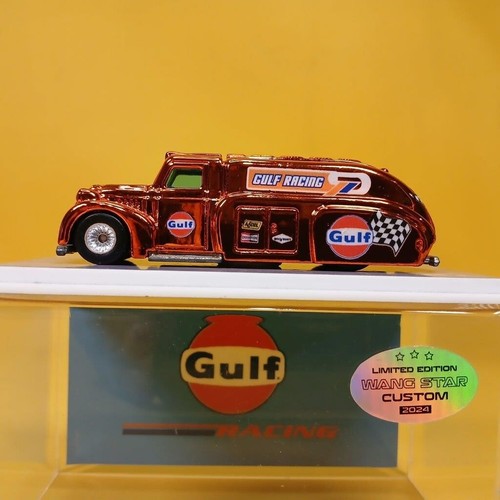 Hot Wheels DODGE AIRFLOW Orange CHROME GULF (WANGSTAR CUSTOM) METAL REAL RIDERS - Picture 7 of 15