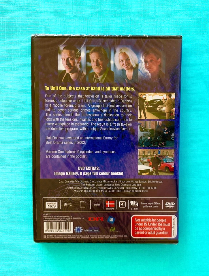 UNIT ONE Vol 1 ~ Charlotte Fich, Mads Mikkelsen, Lars Brygmann DANISH (2000) DVD - image 2 of 2