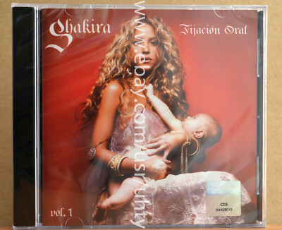 SHAKIRA FIJACION ORAL VOL.1 RARE UKR ORIGINAL CD LATIN POP ROCK VER.#1