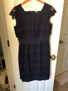 antonio melani navy dress