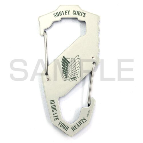 Attack on Titan The Scout Regiment Carabiner S type Japan New Pre-sale - Picture 1 of 6