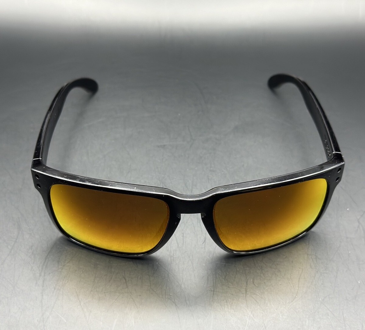 Oakley Holbrook XL Polished Black Ruby Iridium Lenses | eBay