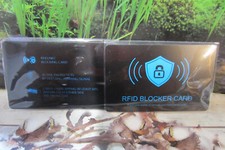 RFID BLOCKING CARDS CONTACTLESS CARD PROTECTION  2X CARDS 
