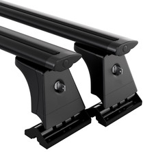 Schwarze Dachdyn Bars M103B 120Cm (Paar) Für Subaru Impreza (2007-2011)