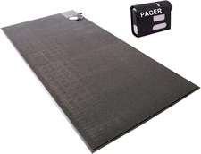 Smart Caregiver Floor Mat and Pager System - Includes Pager and 24In X 48In Floo