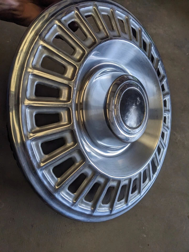 Cubierta de rueda tapacubos Pontiac PMD 1967-1972 OEM Bonneville Catalina Executive Foto 4 de 4