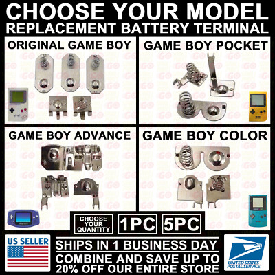 Battery Terminal Contact Spring For Game Boy/GB/DMG/Color/GBC/Advance/GBA/Pocket