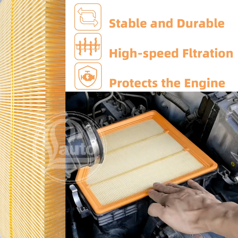 OEM Engine Air Filter Fits Toyota 4Runner Lexus GX460 2010-2022 17801-38051 Foto 4 de 4