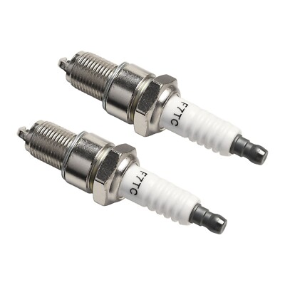 2X Spark Plug Replaces F7RTC For Einhell Brast-Scheppach Lawn Mowers Parts
